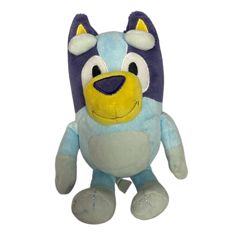 Bluey Plush Dog Toy Small Blue Cartoon Character Stuffed Animal 8 inch